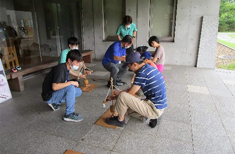 イベント準備作業の様子